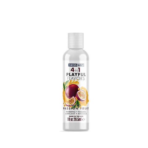 Swiss Navy Playful Flavours 4-in-1 Wild Passion Fruit