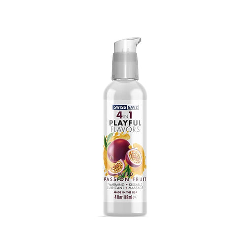 Swiss Navy Playful Flavours 4-in-1 Wild Passion Fruit