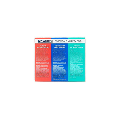 Swiss Navy Essentials Adult Lubricant Travel Kit