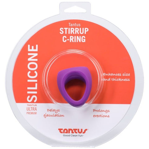 Stirrup Stretchy Silicone Cock Ring by Tantus