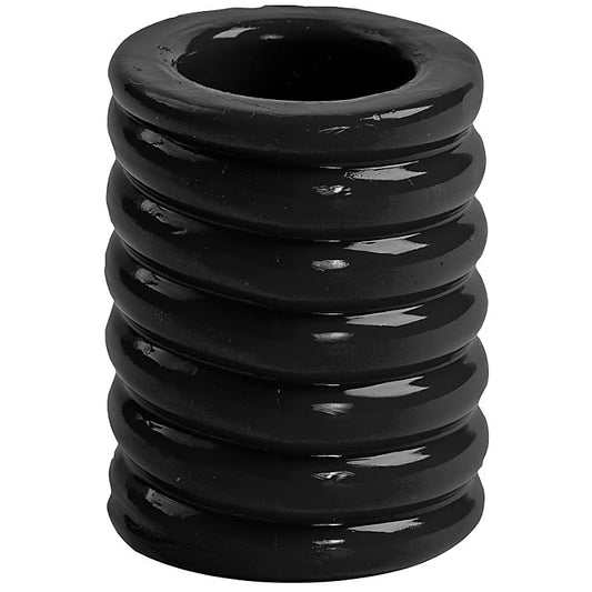 Titanmen Ribbed Textured Stretchy Cock Cage by Doc Johnson