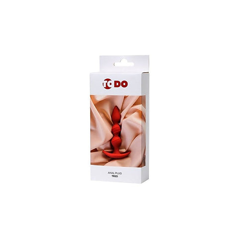 Three Balls Silicone Anal Plug Trio by ToDo