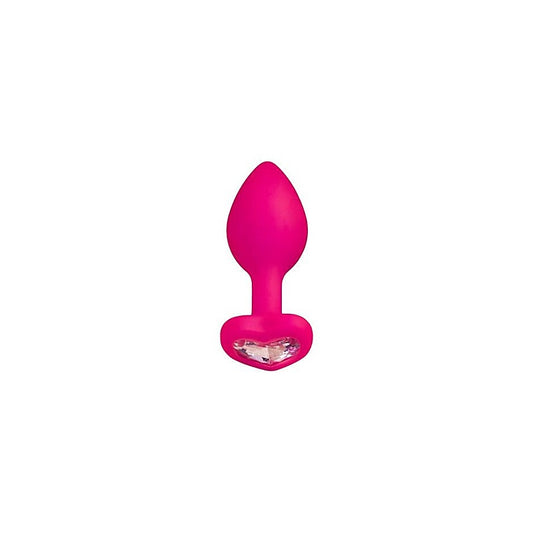 Diamond Heart Silicone Anal Plug by ToDo