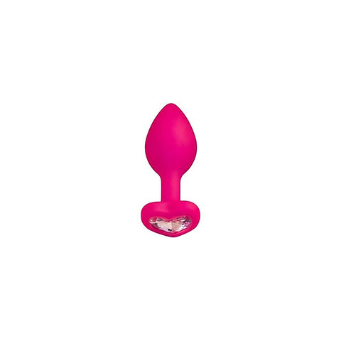 Diamond Heart Silicone Anal Plug by ToDo