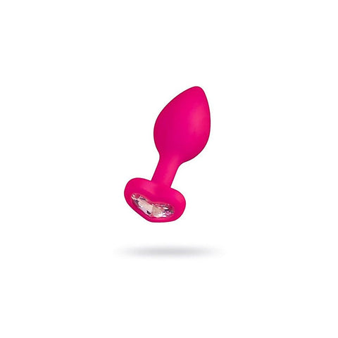 Diamond Heart Silicone Anal Plug by ToDo