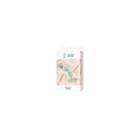 Triplex Silicone Butt Plug 15cm by ToDo