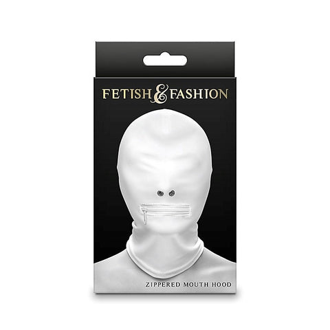 Zippered Mouth Hood by NS Novelties