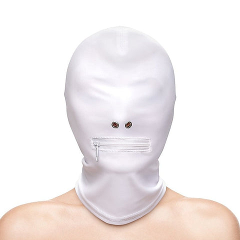 Zippered Mouth Hood by NS Novelties