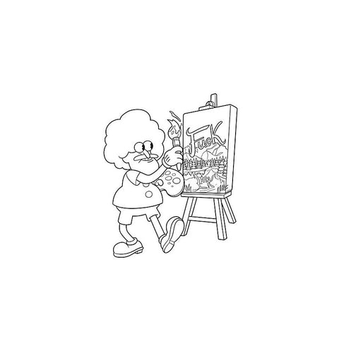Suck My Crayon Swear Word Adult Colouring Book