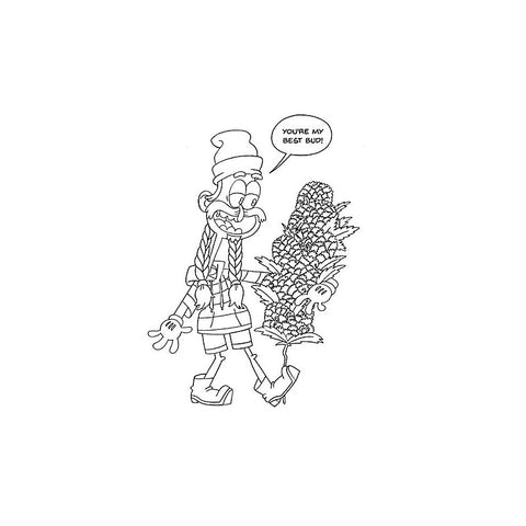 High AF Adult Colouring Book by Wood Rocket