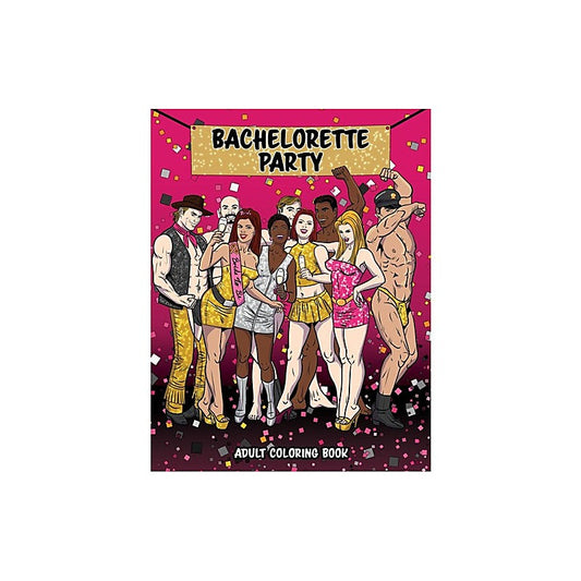 Bachelorette Party Colouring Book by Wood Rocket