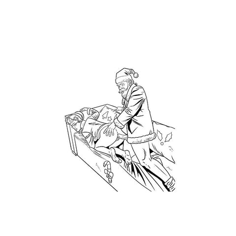 The Dirtiest Christmas Coloring Book Ever by Wood Rocket