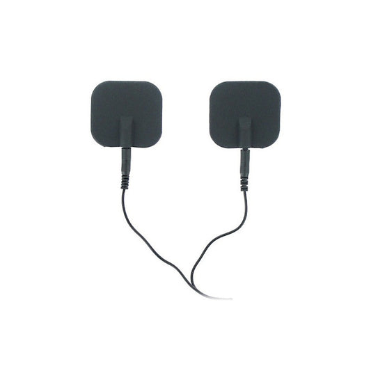 Zeus Deluxe Black Electro Pads by XR Brands