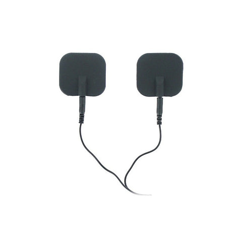 Zeus Deluxe Black Electro Pads by XR Brands