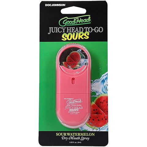 GoodHead Juicy Head Dry Mouth Spray To-Go by Doc Johnson