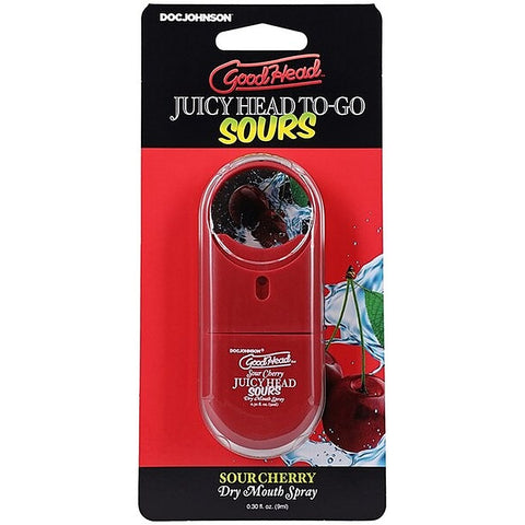 GoodHead Juicy Head Dry Mouth Spray To-Go by Doc Johnson