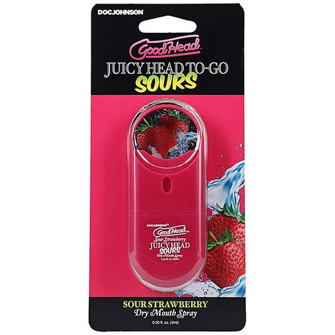 GoodHead Juicy Head Dry Mouth Spray To-Go by Doc Johnson