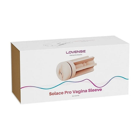Vagina Shape Masturbator Sleeve For Solace Pro by Lovense
