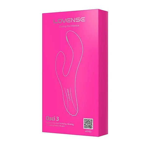 Osci 3 Vibrating And Heating Rabbit Vibrator By Lovense