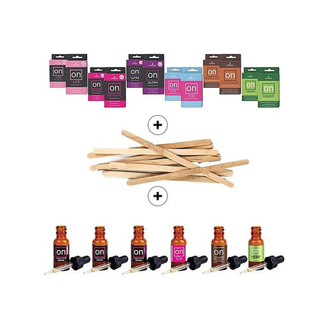 Arousal Oil 12 Piece Assorted Massage Oils By Sensuva On