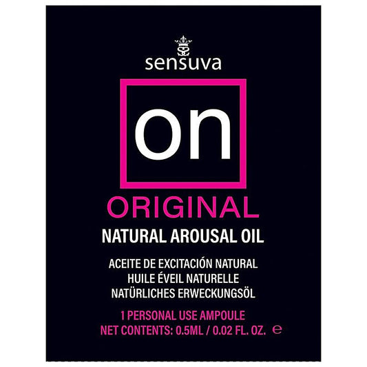 Original Arousal Oil Ampoule by Sensuva by Sensuva On