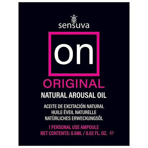 Original Arousal Oil Ampoule by Sensuva by Sensuva On