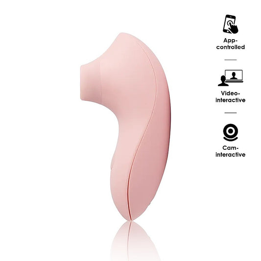 Pulse Lite Neo Pale Rosette Clitoral Stimulator by Svakom