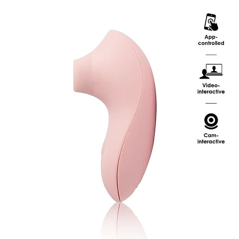 Pulse Lite Neo Pale Rosette Clitoral Stimulator by Svakom