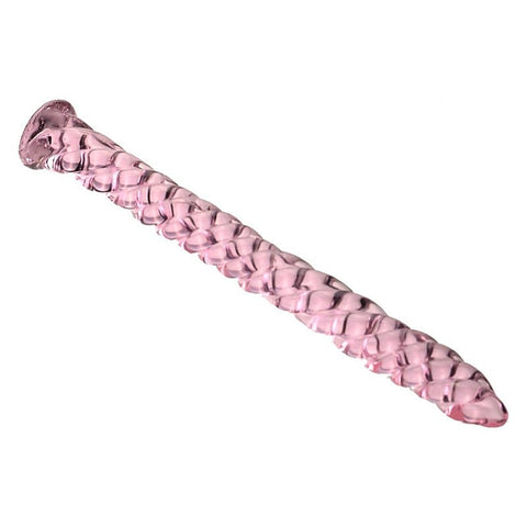 Pink Glass Threaded Mens Urethral Plug Set by BDStyle