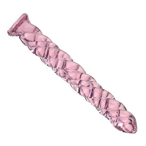 Pink Glass Threaded Mens Urethral Plug Set by BDStyle