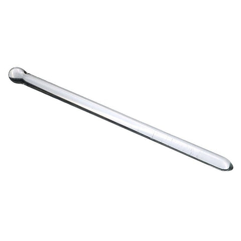Clear Glass Smooth Mens Urethral Plug by BDStyle