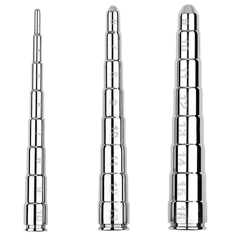 Mens Metal Urethral Bougie Measuring Device by BDStyle