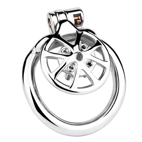 Spike Metal Mens Chastity Cage by BDStyle