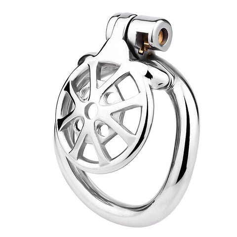 Spike Metal Mens Chastity Cage by BDStyle