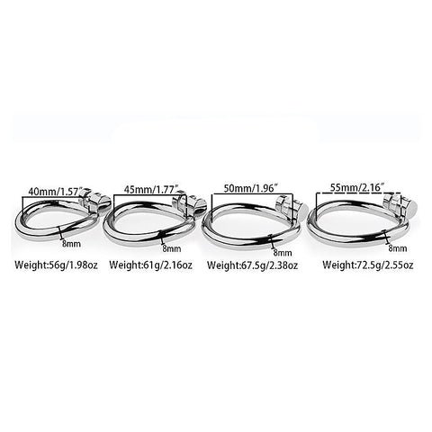 Petal Metal Male Chastity Cage by BDStyle