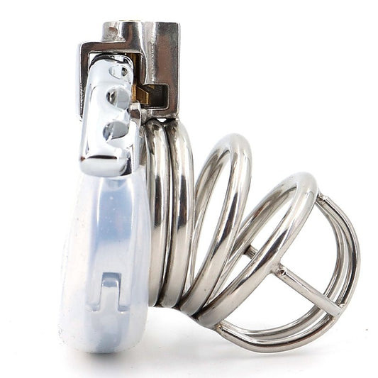 Tiny Gear Ring Mens Chastity Cage by BDStyle