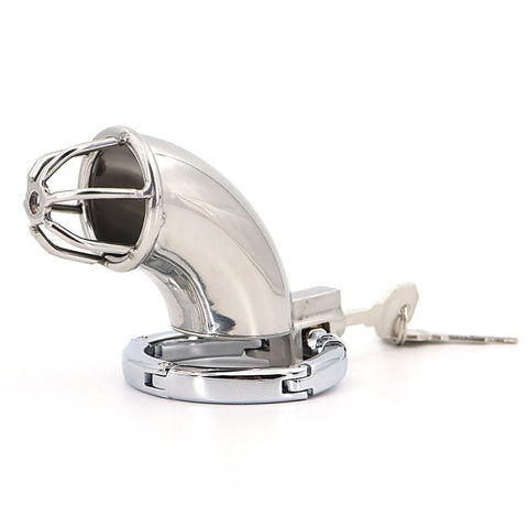 Adjustable Ring Stainless Steel Cock Cage by BDStyle