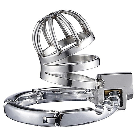 Stainless Steel Adjustable Mens Chastity Cage by BDStyle