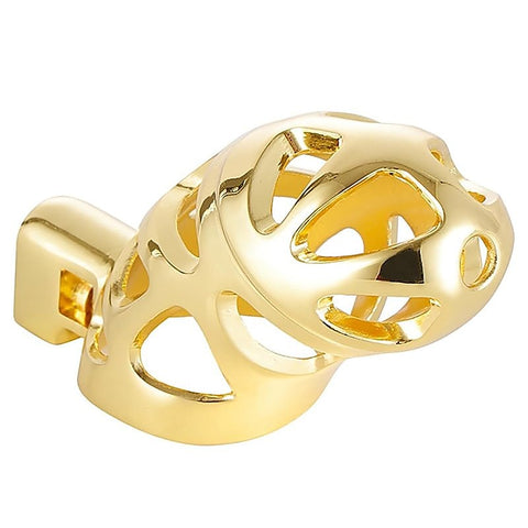 Gold Chastity Cage by BDStyle