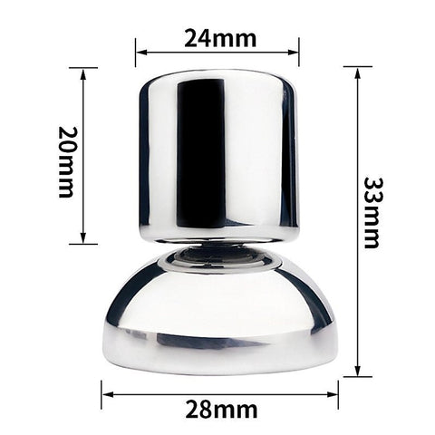 Stainless Steel & Silicone Male Chastity Bird Cage
