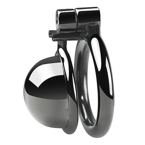 CB Chastity Lock Cock Cage Black by BDStyle