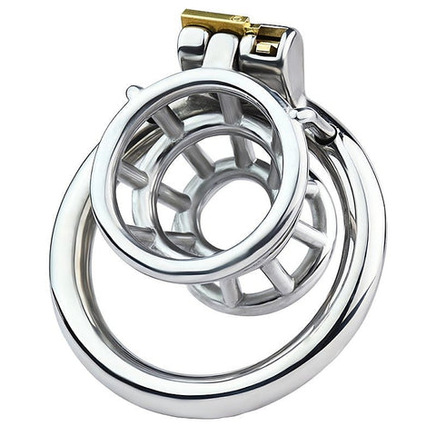 Stuck In Male Chastity Cage by BDStyle