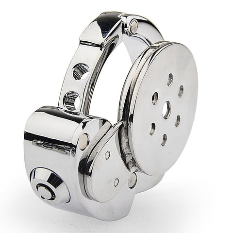 Lid Male Chastity Cock Cage With Adjustable Ring by BDStyle