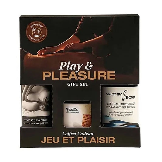 Hemp Seed Play & Pleasure Gift Set by Earthly Body