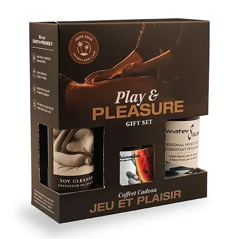 Hemp Seed Play & Pleasure Gift Set by Earthly Body
