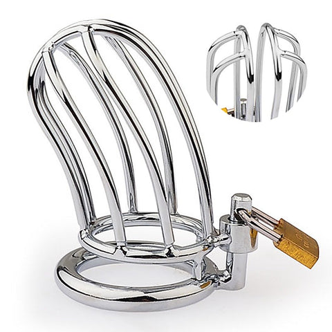 Classic Small Banana Men's Chastity Cage by BDStyle
