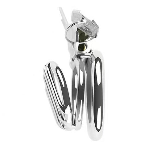 Plate Cage Mens Chastity Device Medium by BDStyle