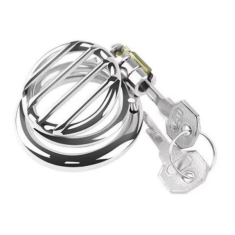 Plate Cage Male Chastity Device Large by BDStyle