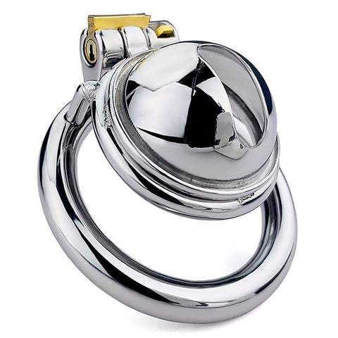 Male Chastity Device Penis Cage With Flat Ring by BDStyle