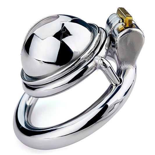 Male Chastity Device Penis Cage With Flat Ring by BDStyle